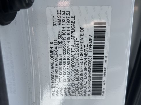 Used 2022 Honda Odyssey Elite image 36