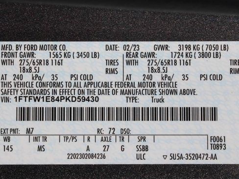 Used 2023 Ford F150 XLT AWD/4WD image 32