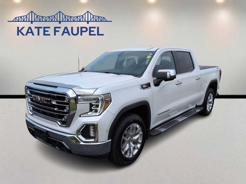 Used 2021 GMC Sierra 1500 SLT w/ SLT Premium Package AWD/4WD image 3