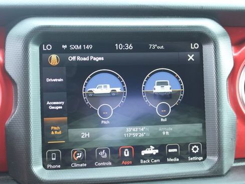 Used 2023 Jeep Gladiator Rubicon w/ LED Lighting Group AWD/4WD image 35