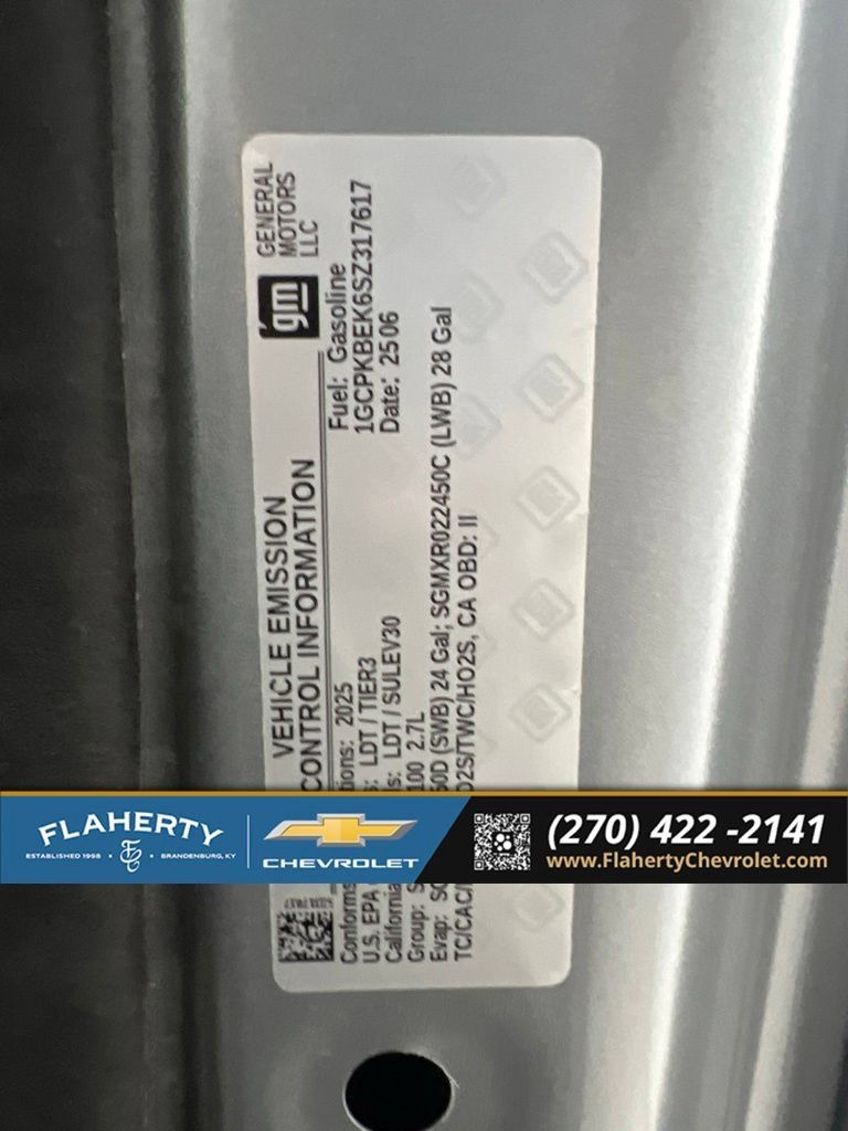 Used 2025 Chevrolet Silverado 1500 Custom AWD/4WD image 17