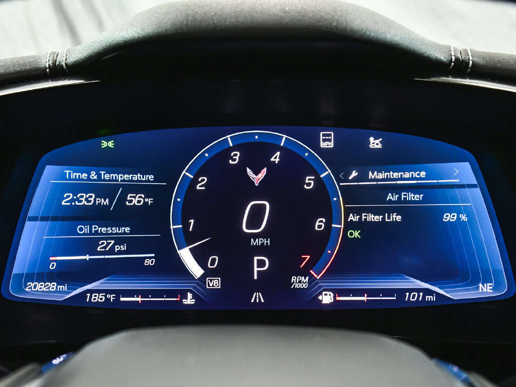 Used 2022 Chevrolet Corvette Stingray Preferred Cpe w/ Z51 Performance Package RWD image 43