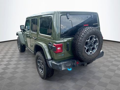 Used 2022 Jeep Wrangler Unlimited Rubicon 4xe w/ Steel Bumper Group AWD/4WD image 8
