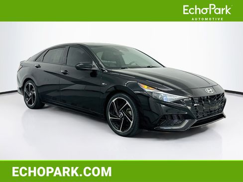 Used 2021 Hyundai Elantra N Line FWD image 1