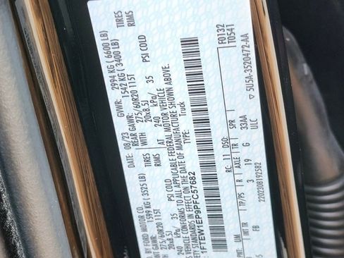 Certified 2023 Ford F150 XLT w/ Equipment Group 302A High image 34