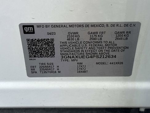 Used 2023 Chevrolet Equinox LT AWD/4WD image 35
