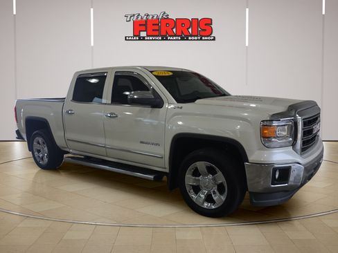Used 2014 GMC Sierra 1500 SLT w/ SLT Crew Cab Value Package AWD/4WD image 7