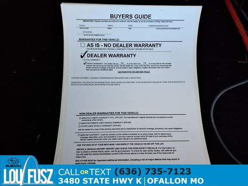 Used 2024 Subaru Legacy Premium image 39