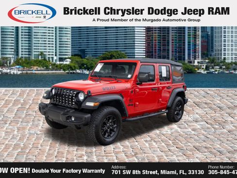 Used 2022 Jeep Wrangler Unlimited Sport AWD/4WD image 1