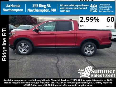 New 2026 Honda Ridgeline RTL image 8