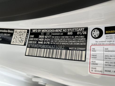 New 2026 Mercedes-Benz S 580 4MATIC Sedan image 30