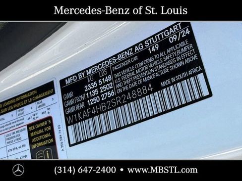 Certified 2025 Mercedes-Benz C 300 C 300 image 26