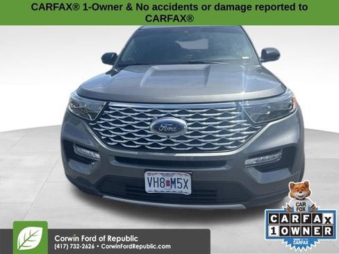 Used 2021 Ford Explorer Platinum w/ Equipment Group 601A AWD/4WD image 2
