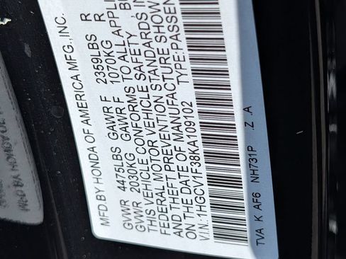 Used 2019 Honda Accord Sport image 34