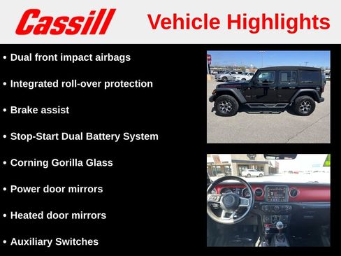 Used 2022 Jeep Wrangler Unlimited Rubicon w/ LED Lighting Group image 14