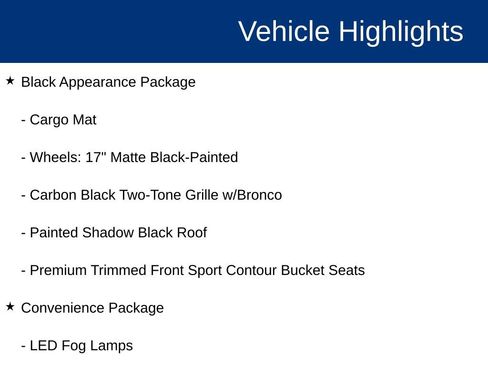 Used 2024 Ford Bronco Sport Big Bend w/ Convenience Package AWD/4WD image 20