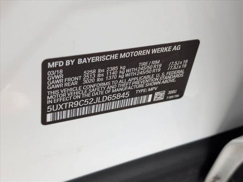 Used 2018 BMW X3 xDrive30i w/ Convenience Package image 26