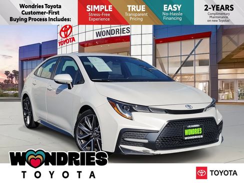 Used 2020 Toyota Corolla SE w/ Carpet Mat Package (TMS) image 1