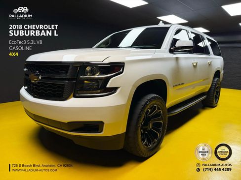 Used 2018 Chevrolet Suburban LT w/ Max Trailering Package AWD/4WD image 1