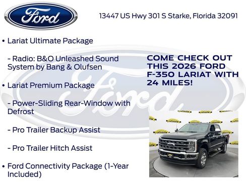 New 2026 Ford F350 Lariat w/ Lariat Ultimate Package image 30