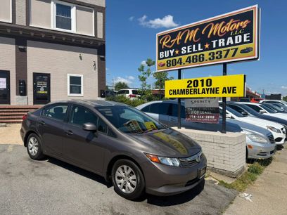 Used 2012 Honda Civic LX