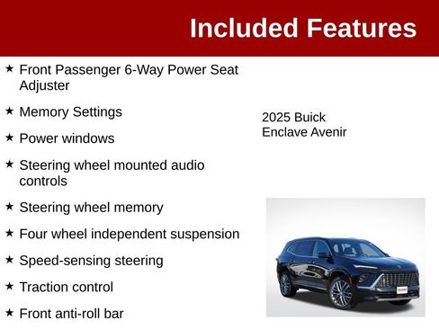 Used 2025 Buick Enclave Avenir w/ Super Cruise Package AWD/4WD image 4