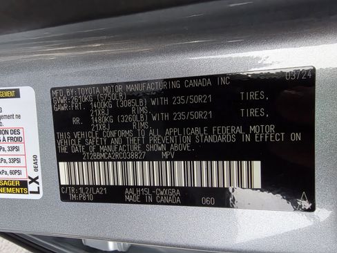 Certified 2024 Lexus RX 350 image 30
