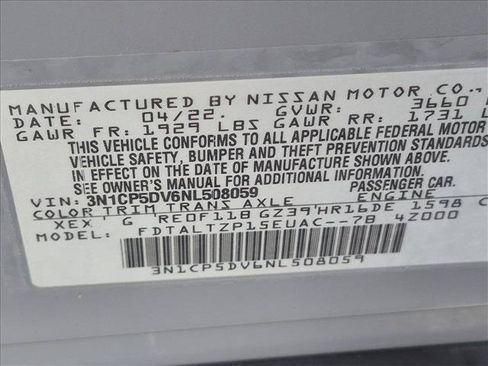 Used 2022 Nissan Kicks SR FWD image 22