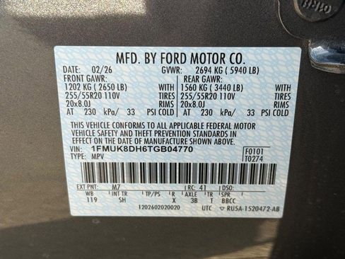 New 2026 Ford Explorer Active image 29