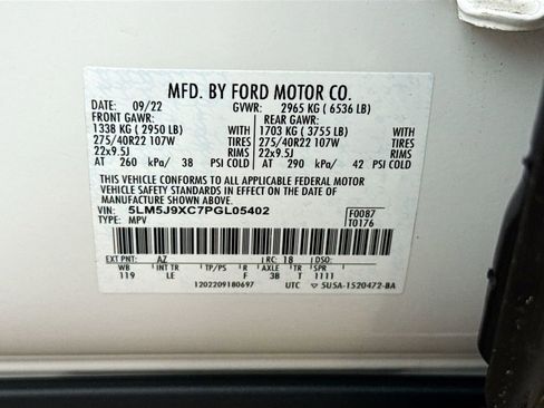 Used 2023 Lincoln Aviator Black Label w/ Jet Package image 37