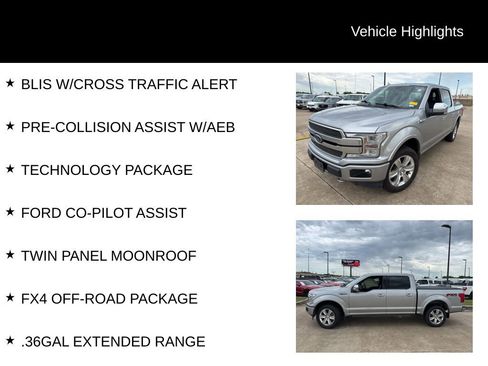 Used 2020 Ford F150 Platinum w/ Equipment Group 701A Luxury AWD/4WD image 5