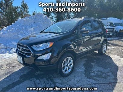 Used 2020 Ford EcoSport SE w/ SE Convenience Package
