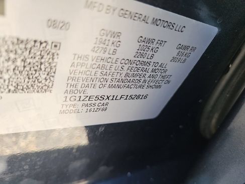 Used 2020 Chevrolet Malibu Premier FWD image 14