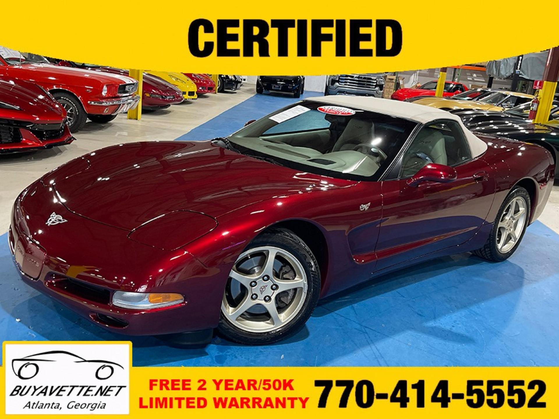 Used 2003 Chevrolet Corvette Convertible w/ Preferred Equipment Group1 RWD image 1