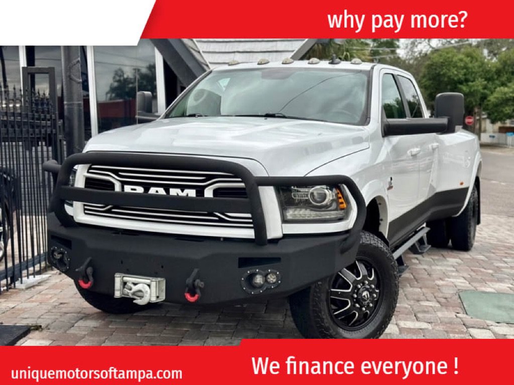 Used 2018 RAM 3500 Laramie w/ Sport Appearance Group AWD/4WD image 1