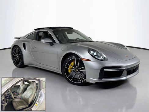 Used 2021 Porsche 911 Turbo S AWD/4WD image 2