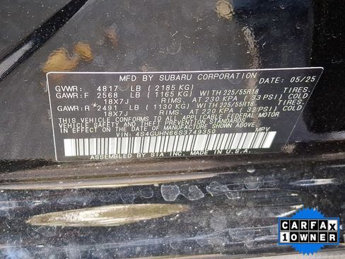 Certified 2025 Subaru Crosstrek 2.5i Limited image 53