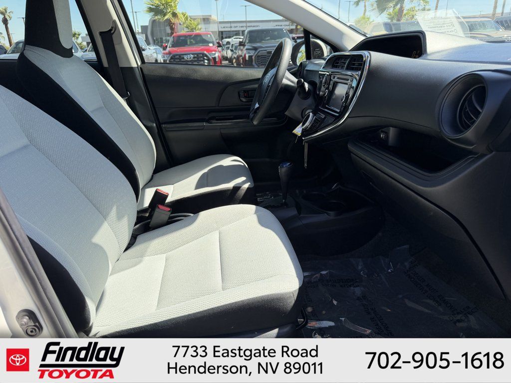 Certified 2018 Toyota Prius C One w/ Carpet Mat Package FWD image 14