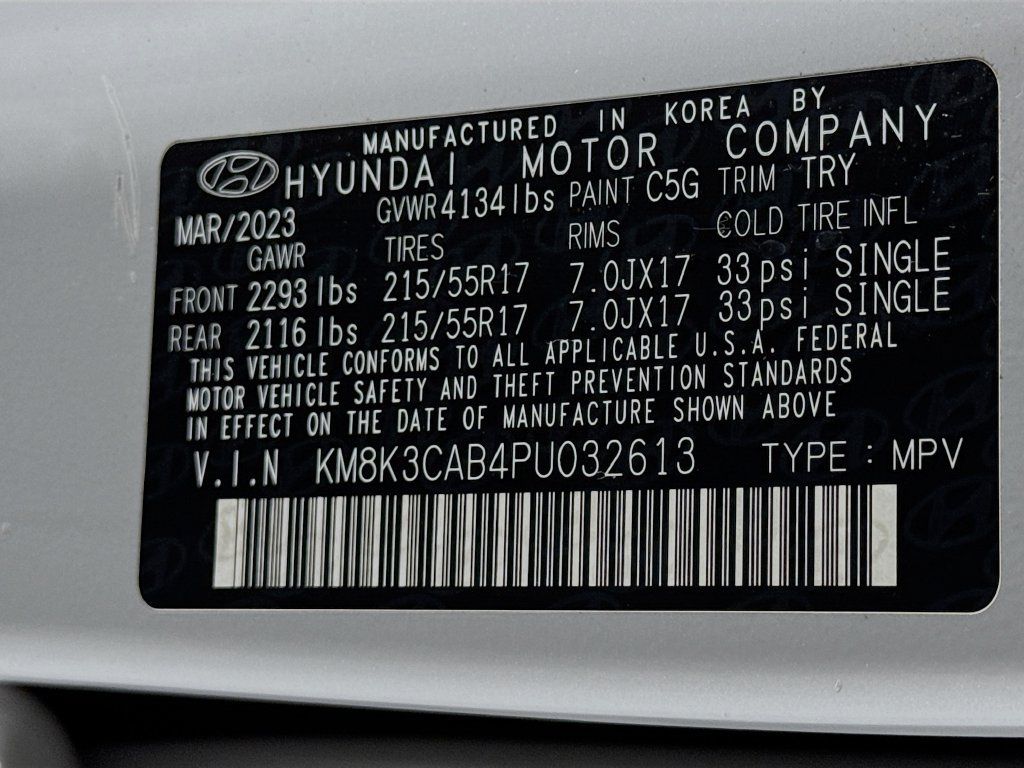 Used 2023 Hyundai Kona SEL w/ Convenience Package AWD/4WD image 17
