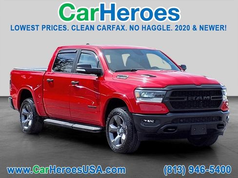 Used 2021 RAM 1500 Big Horn w/ Built-to-serve Edition AWD/4WD image 1