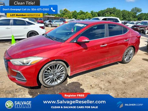 Used 2017 Hyundai Elantra Sport w/ Sport Premium Package 06 FWD image 1
