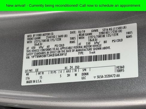 Used 2019 Ford F350 XL w/ STX Appearance Package image 30