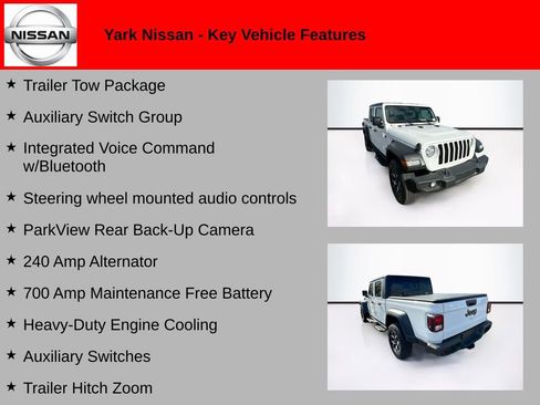 Used 2022 Jeep Gladiator Sport w/ Trailer Tow Package image 2