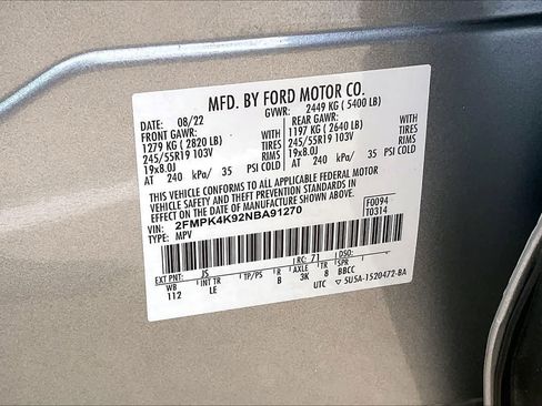 Used 2022 Ford Edge Titanium AWD/4WD image 19