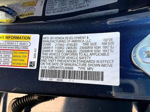 New 2026 Honda CR-V EX-L image 19