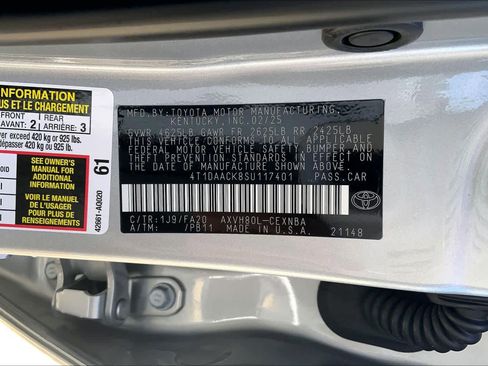 Used 2025 Toyota Camry LE FWD image 33