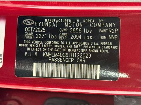Certified 2026 Hyundai Elantra Sport FWD image 29
