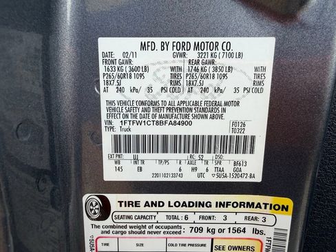 Used 2011 Ford F150 Lariat w/ Lariat Plus Pkg RWD image 19