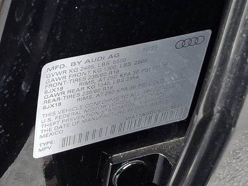 Used 2025 Audi Q5 Premium w/ Convenience Package AWD/4WD image 28