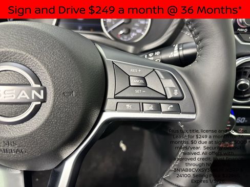 New 2025 Nissan Sentra SV w/ All-Weather Package image 14